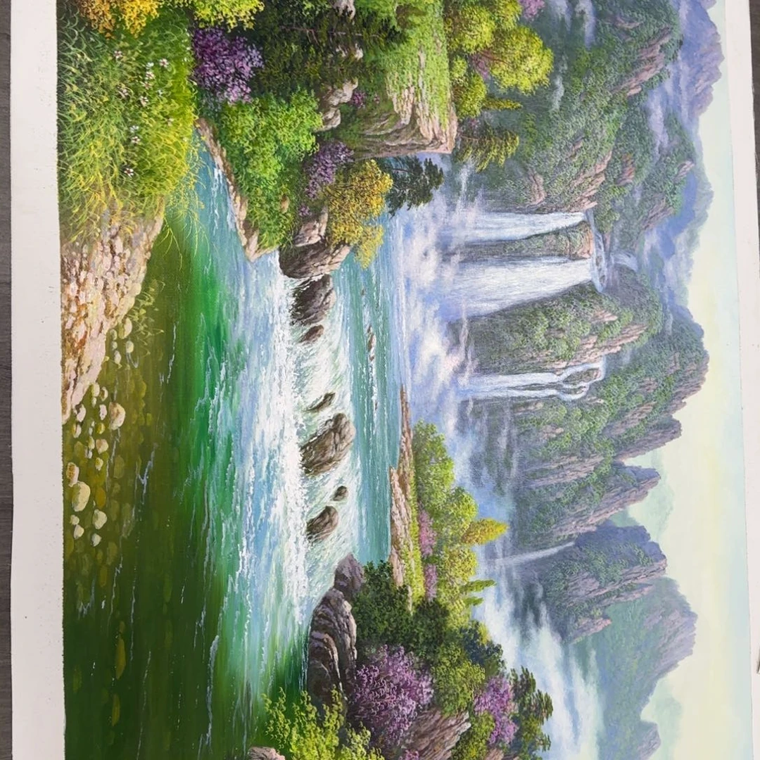 油画不知道为什么
