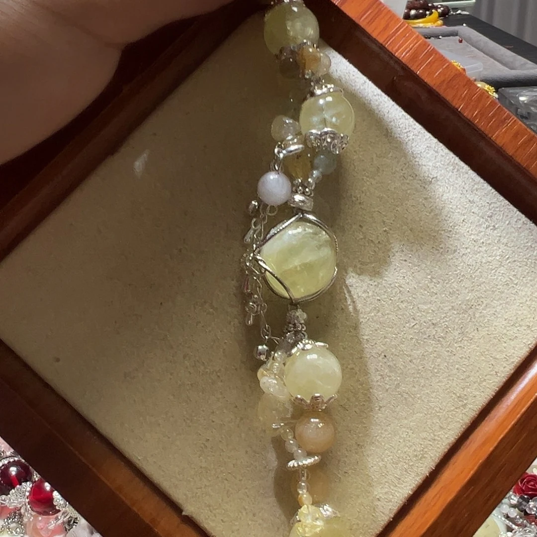 水晶未镶嵌手链水晶手链