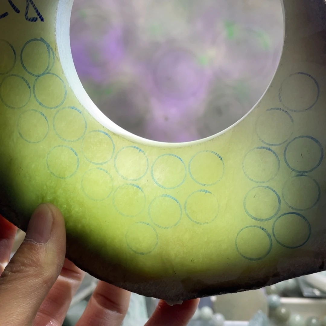 翡翠未镶嵌挂件K缅甸天然翡翠片料