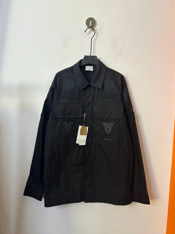 99新 BURBERRY/博柏利 Burberry黑色工装外套99新