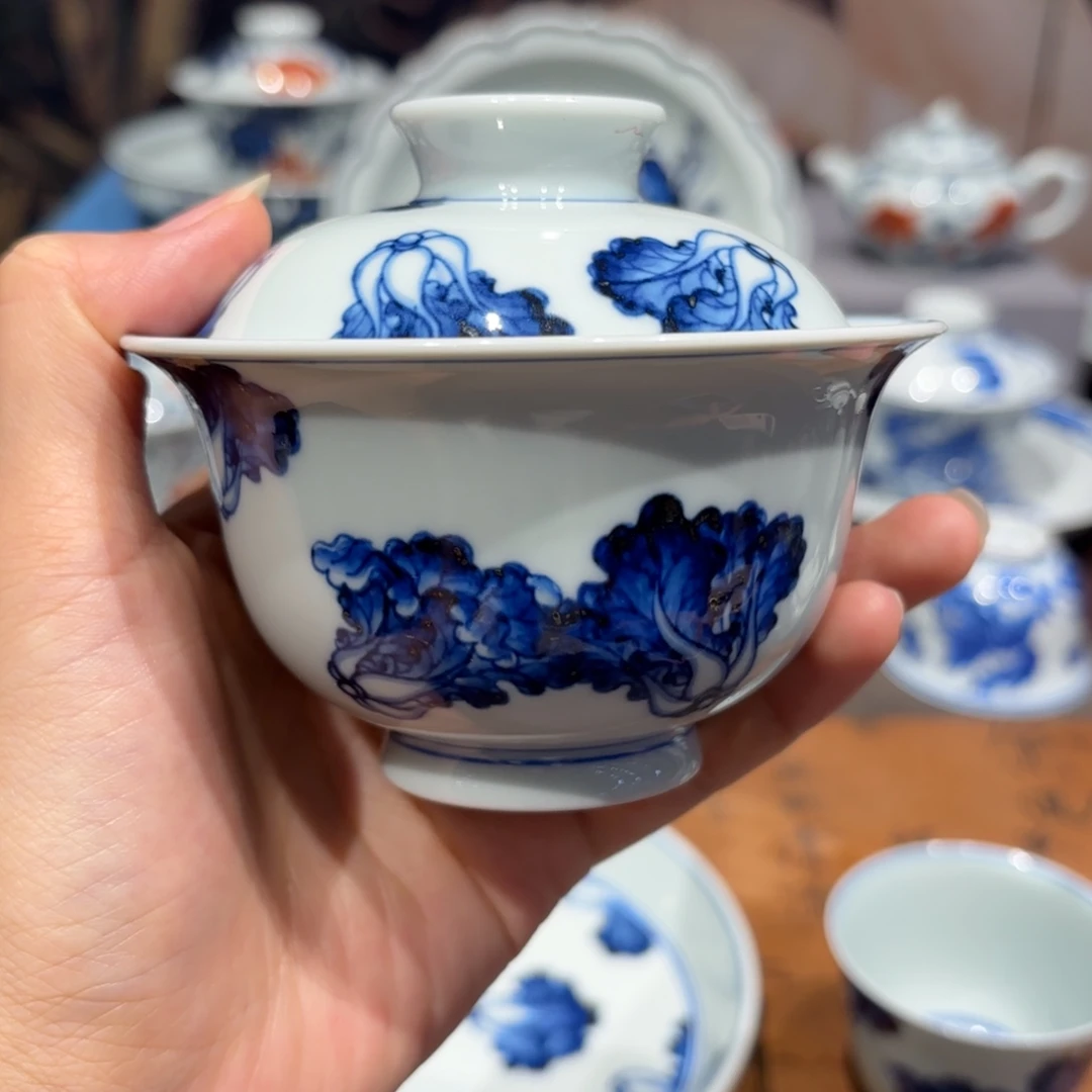 手工手绘陶瓷茶具
