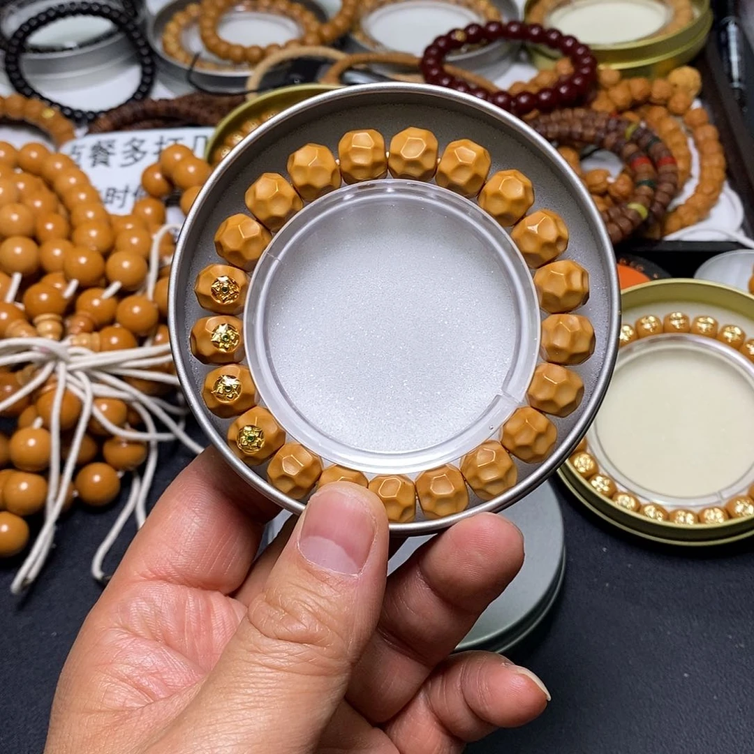 猴头核桃手串全品11.5左右黑金无相四标14号