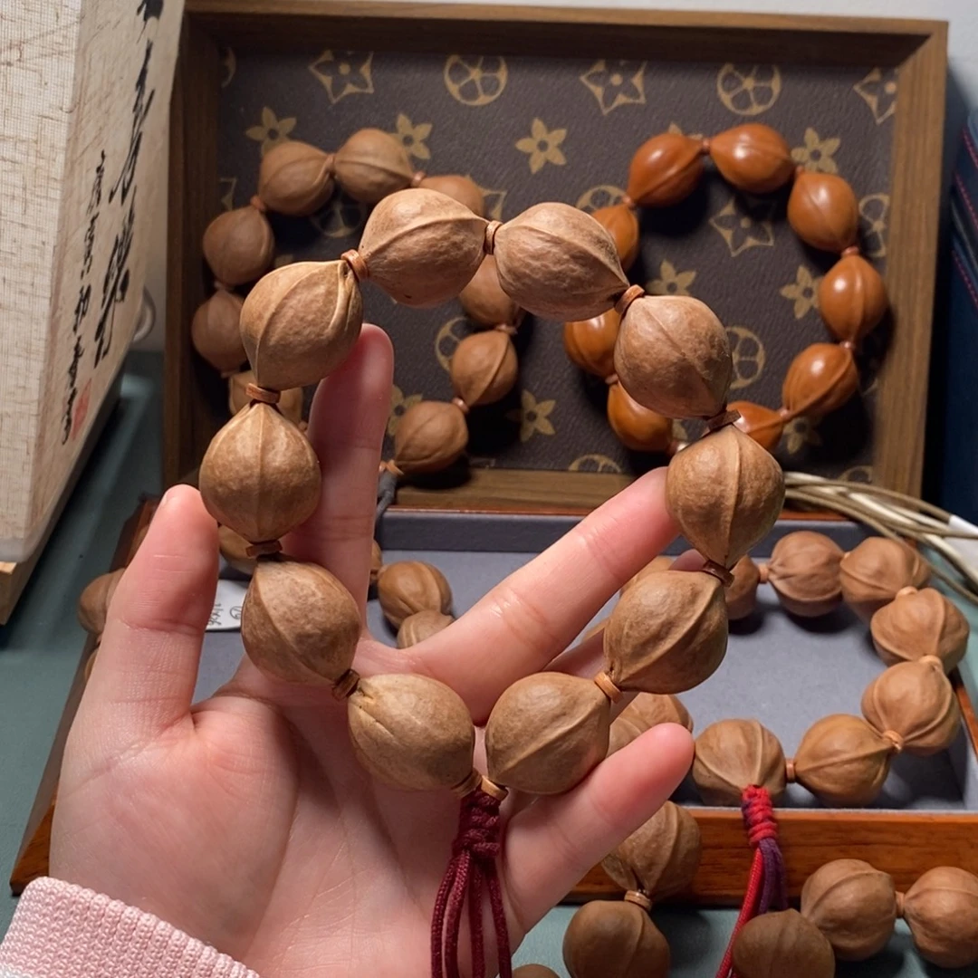 半***生手串/手链橄榄核2127梅林铁三花橄榄核