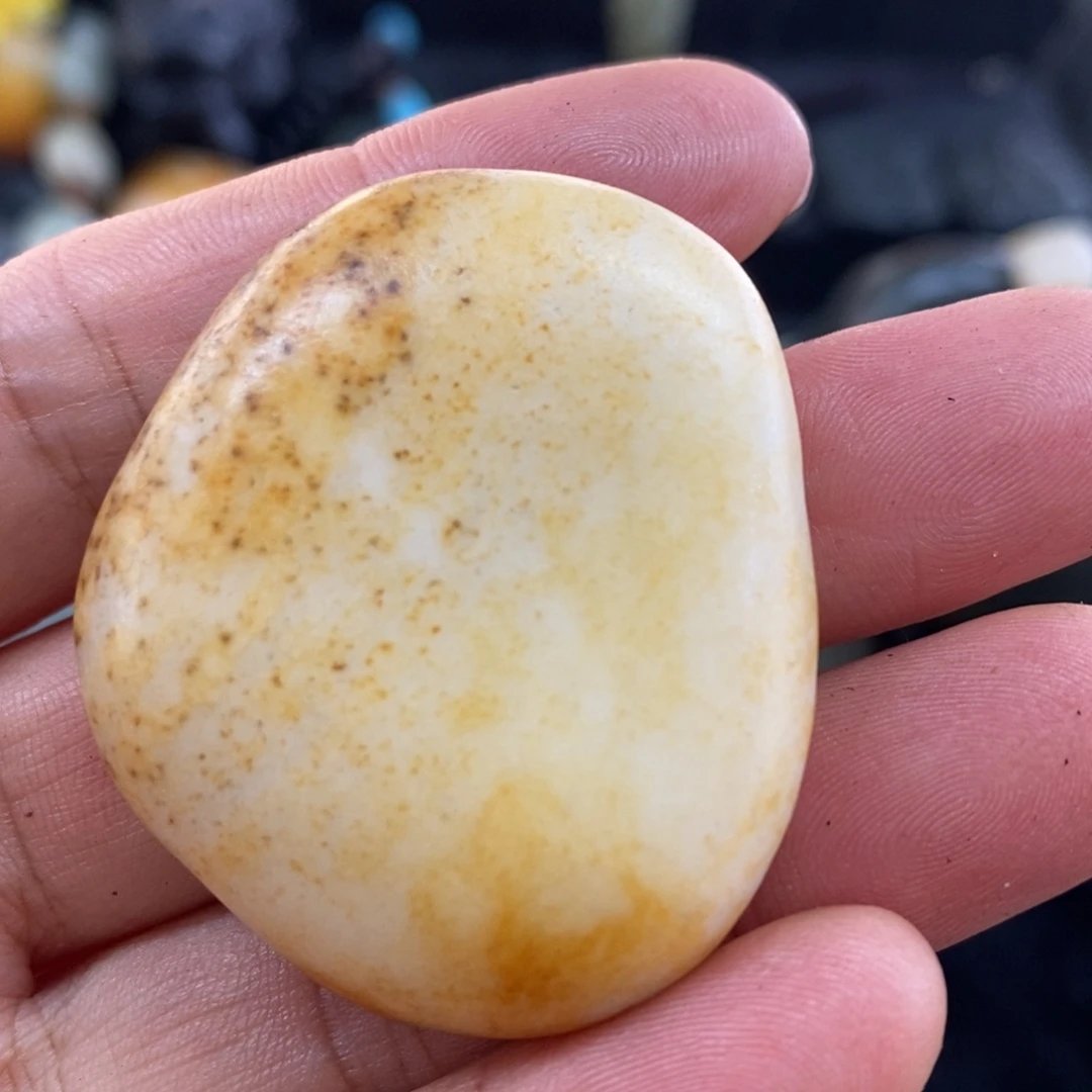 和田玉未镶嵌挂件40