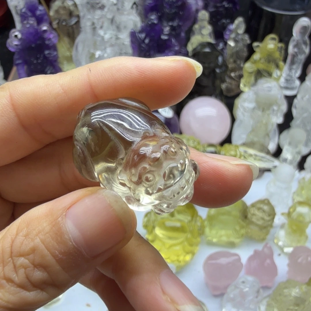 水晶未镶嵌珠宝半成品