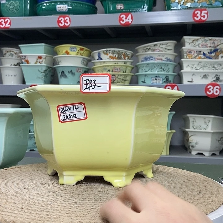 紫砂紫砂花盆4242