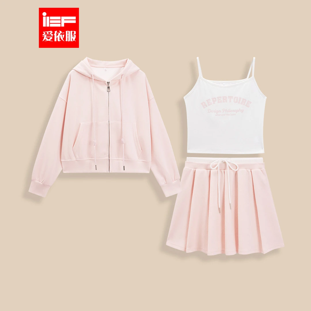 IEF/爱依服2025新款秋季针织上下套裙