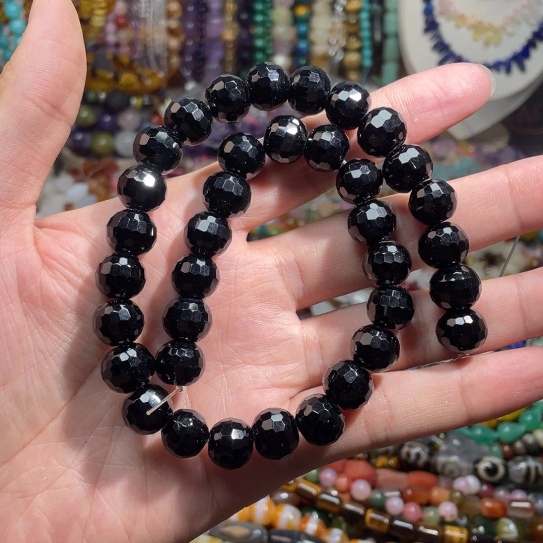 石英质玉，玛瑙全切面蹦迪球12mm，未镶嵌