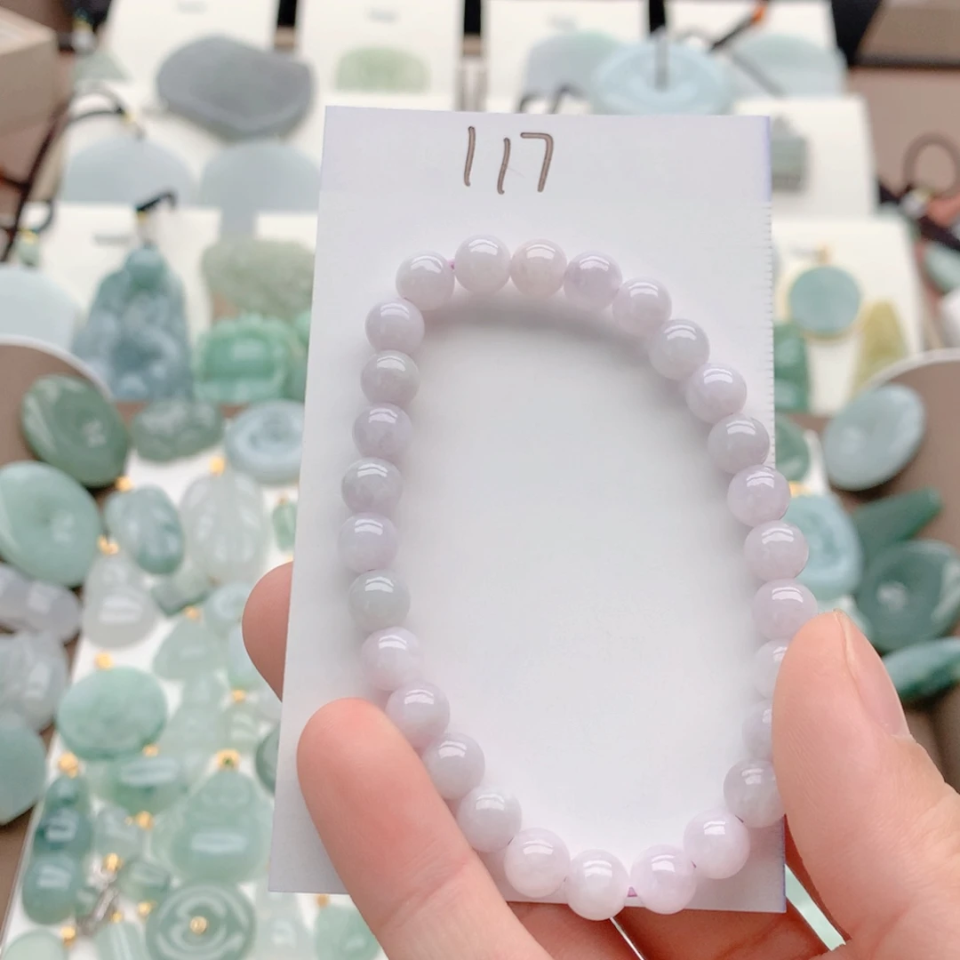 翡翠未镶嵌颈饰6.6