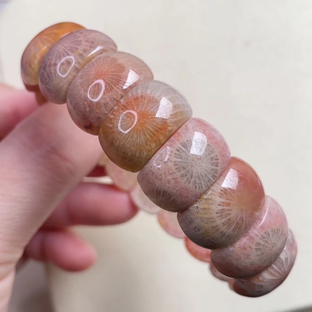 【闪购商品】未镶嵌手串硅化玉一号