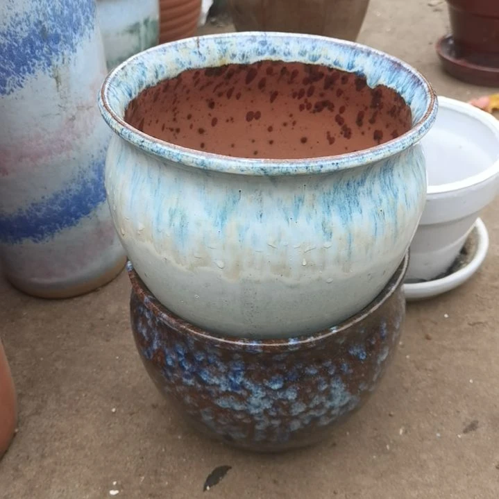 红陶口20高16瑕疵