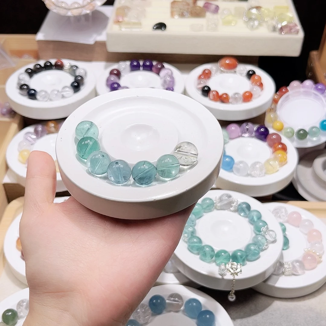 水晶手链未镶嵌A**n天然水晶