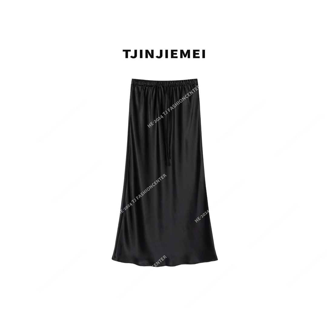 T井姐妹【流光裙】设计感醋醋精致垂感显瘦气质时尚半身裙