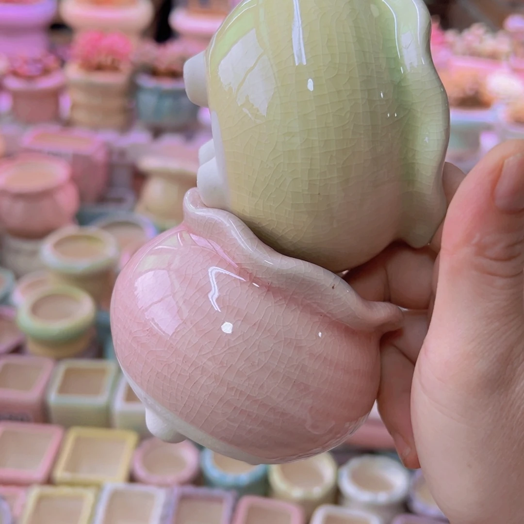 陶瓷花盆当场凑满12包邮