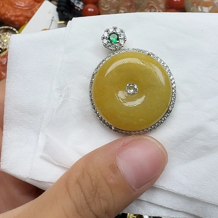 颈饰未镶嵌翡翠翡翠