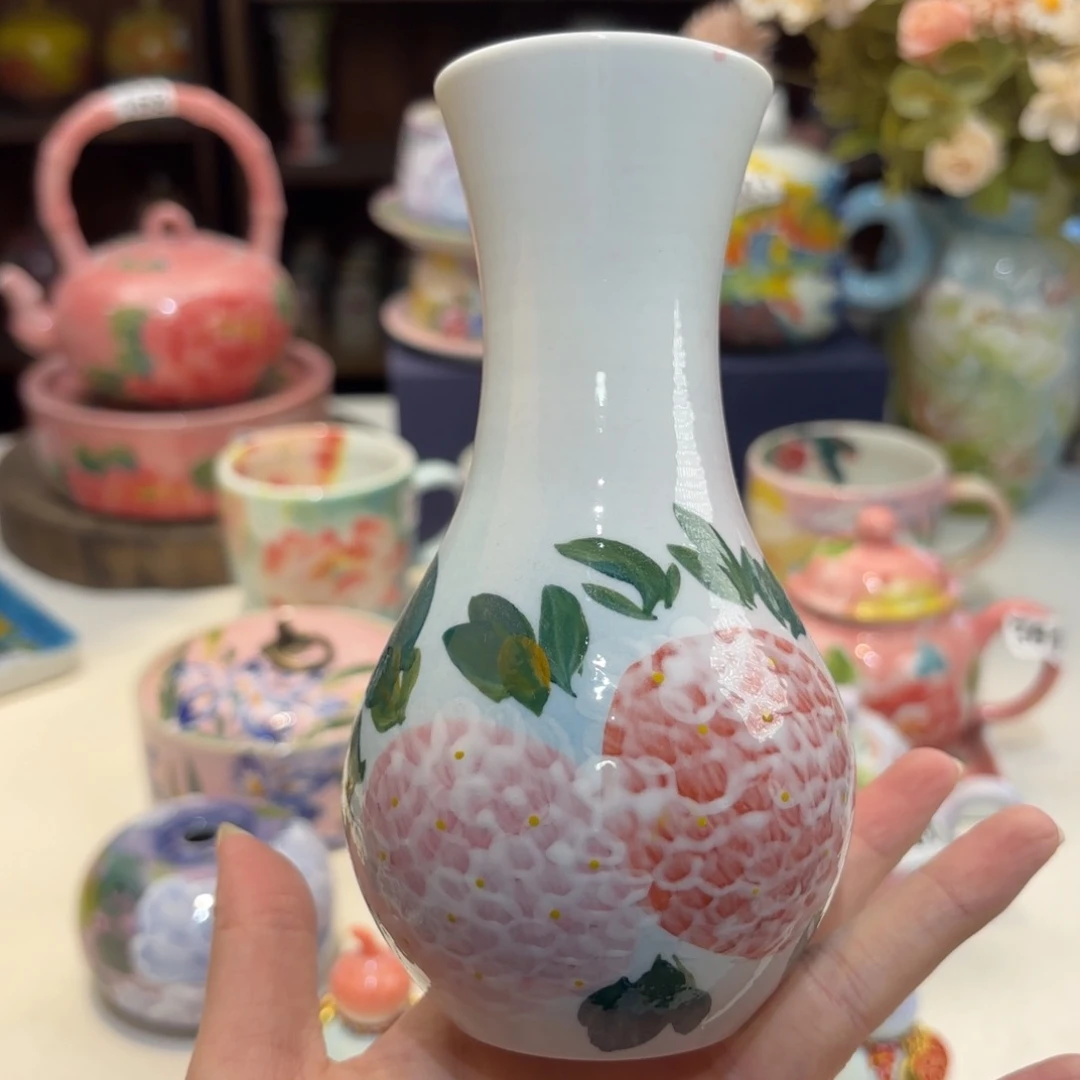 景德镇手绘高温釉下彩陶瓷茶具