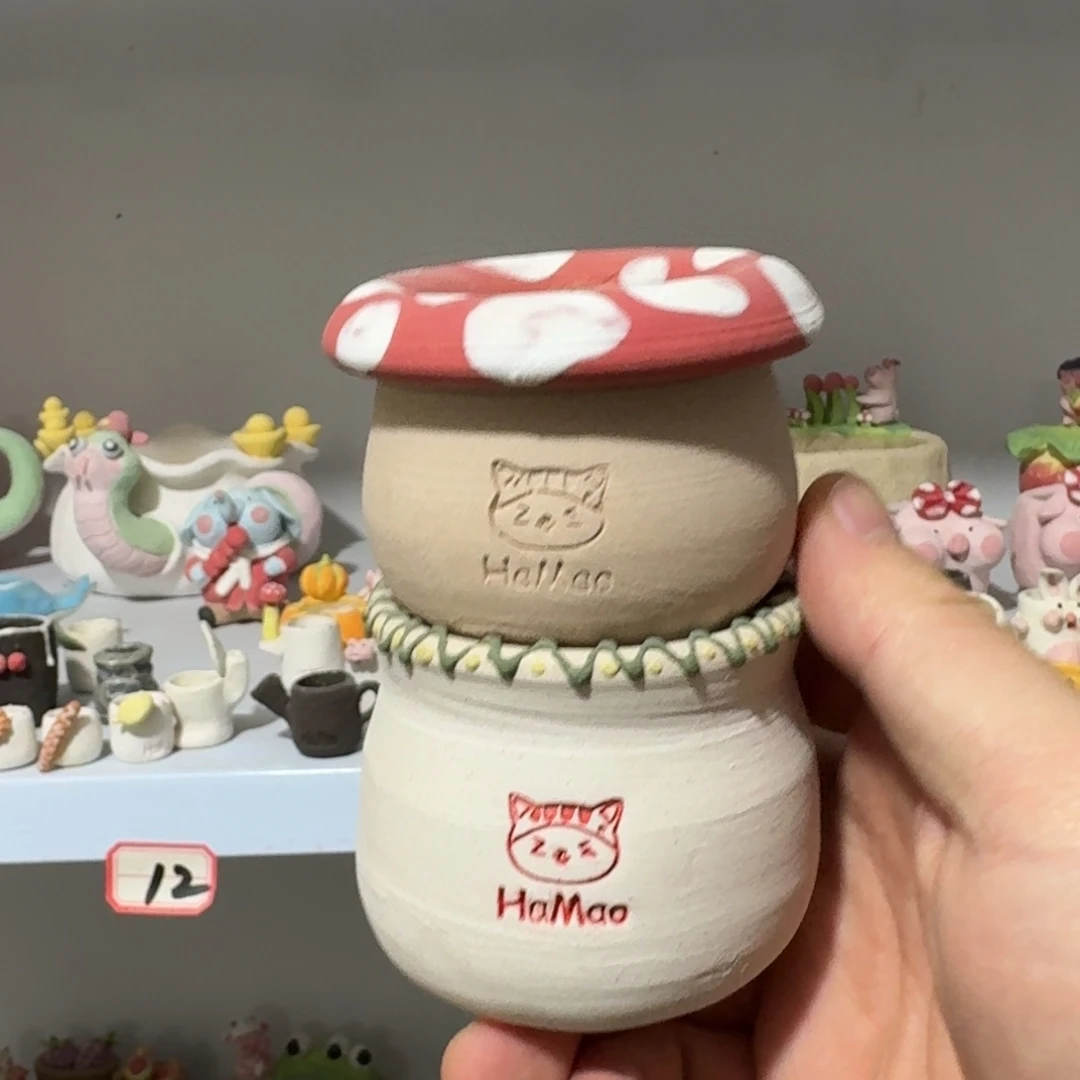 厂家直销手工花盆摆件