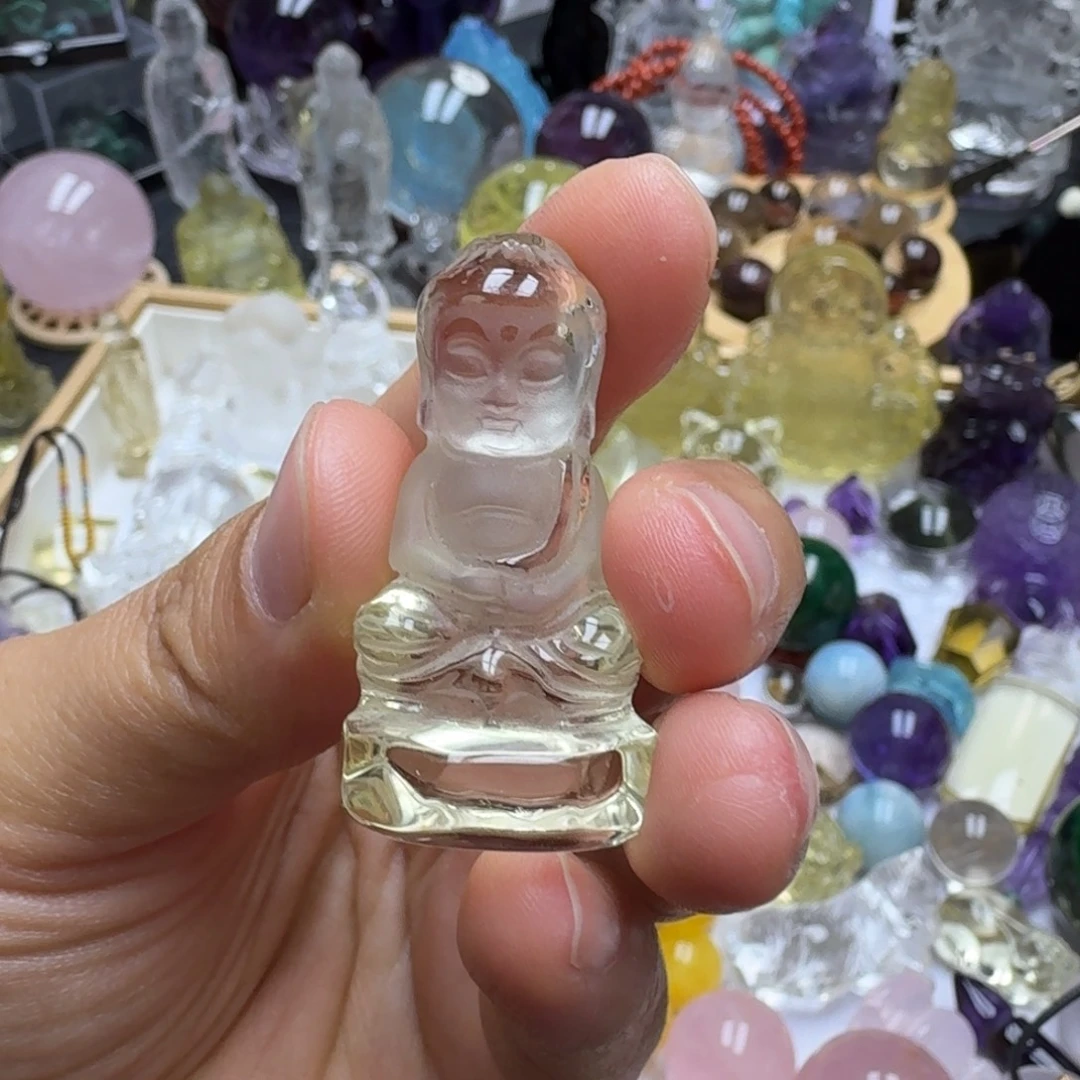 水晶未镶嵌珠宝半成品