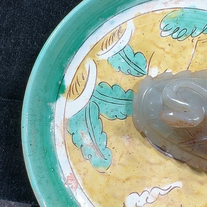 摆件水**槐陶瓷手工摆件摆件摆件