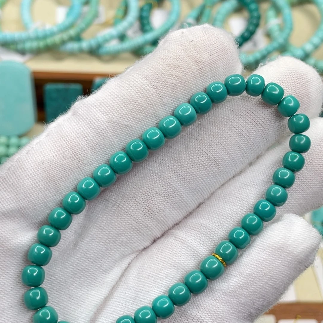 绿松石未镶嵌挂件