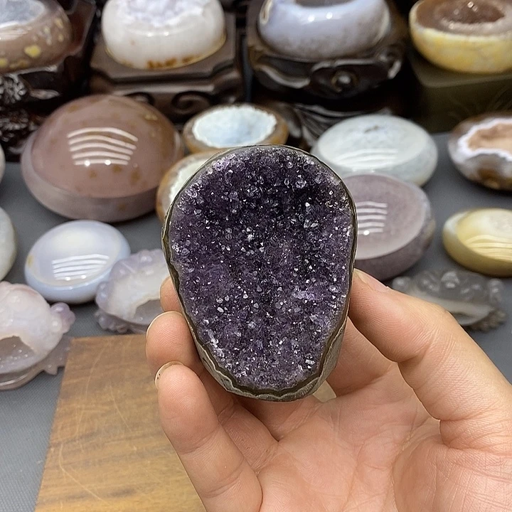 摆件未镶嵌紫晶紫晶