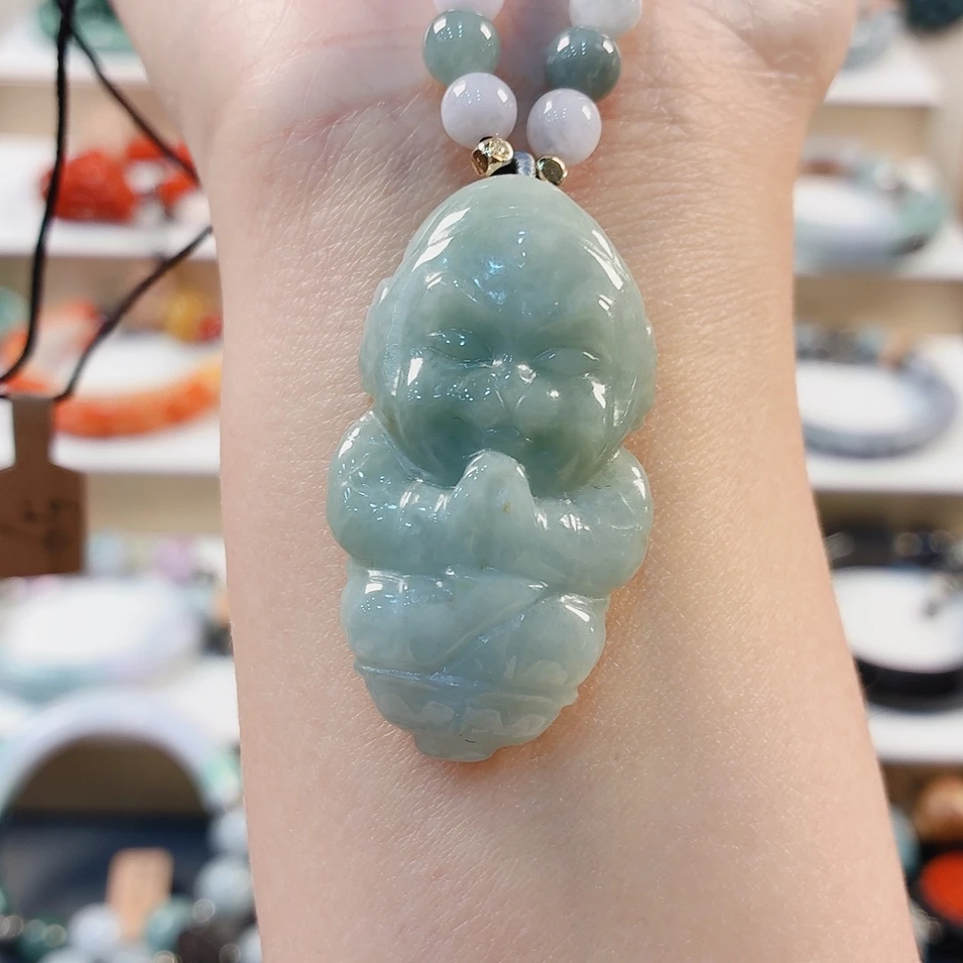 翡翠未镶嵌手链手串