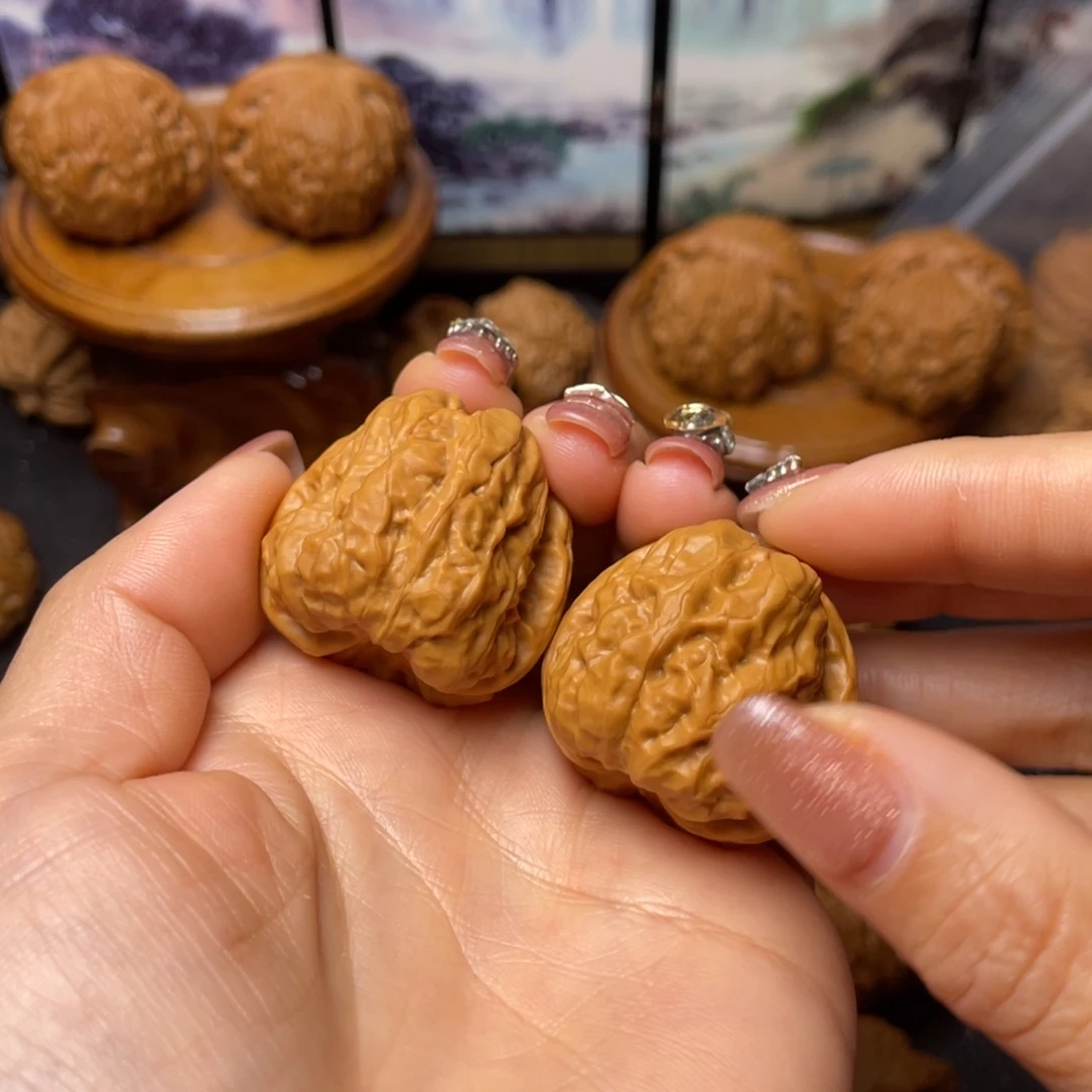 把件文玩核桃33蛤蟆头