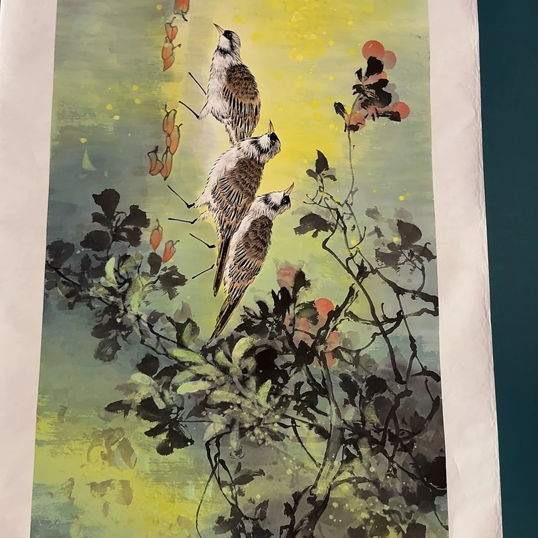 国画董老师作品画作