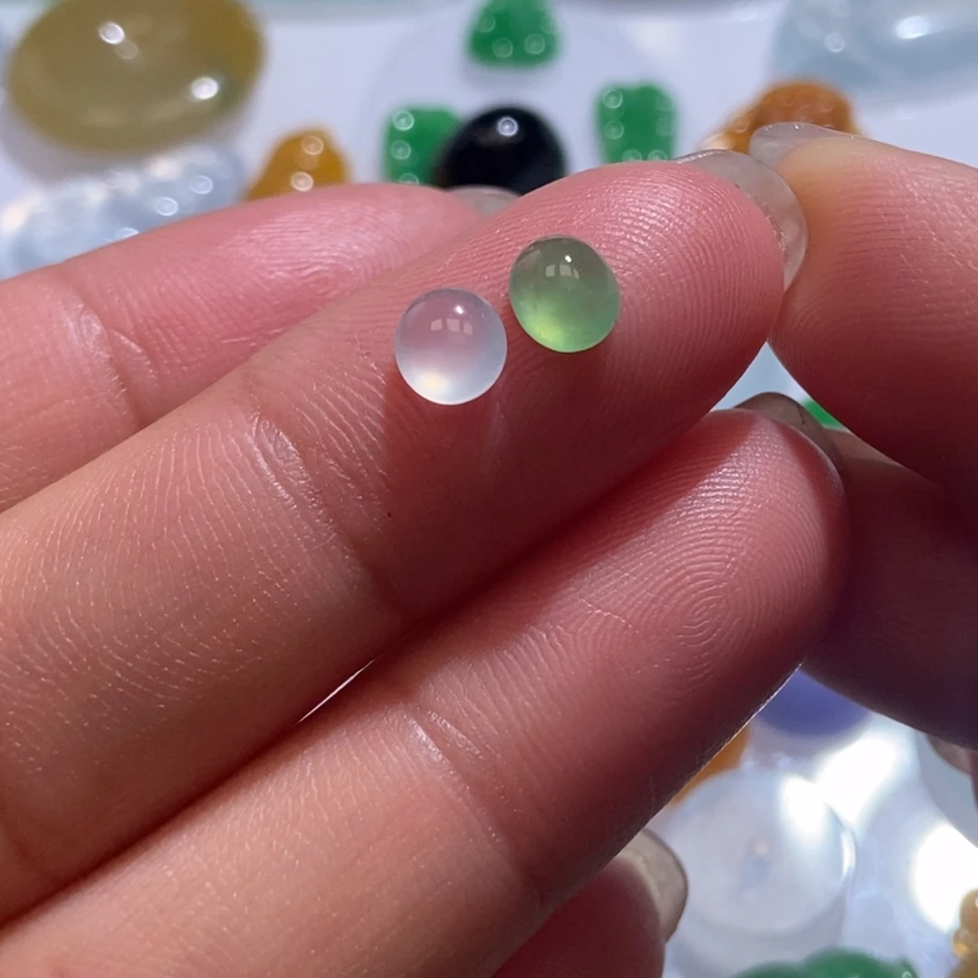 未镶嵌定制翡翠翡翠5.8/4.9/3