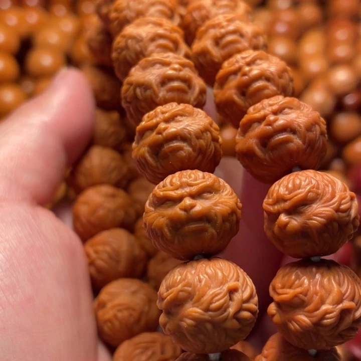 猴头核桃手串温*悟空