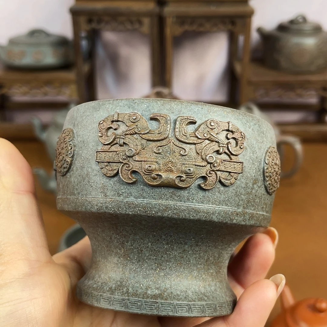 A***I茶壶紫砂半手工制作工艺流程