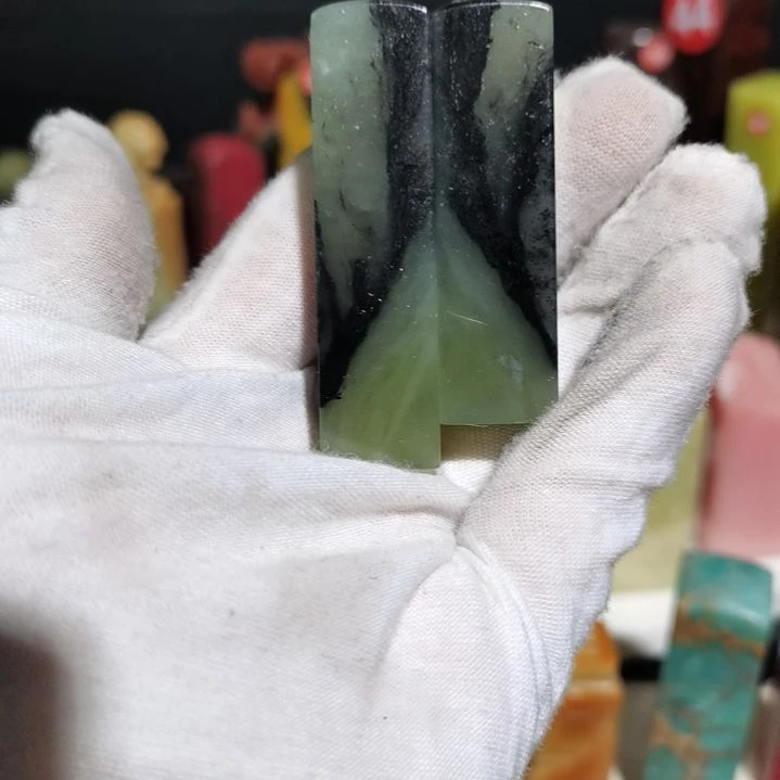 辽宁石丹东晶黑白