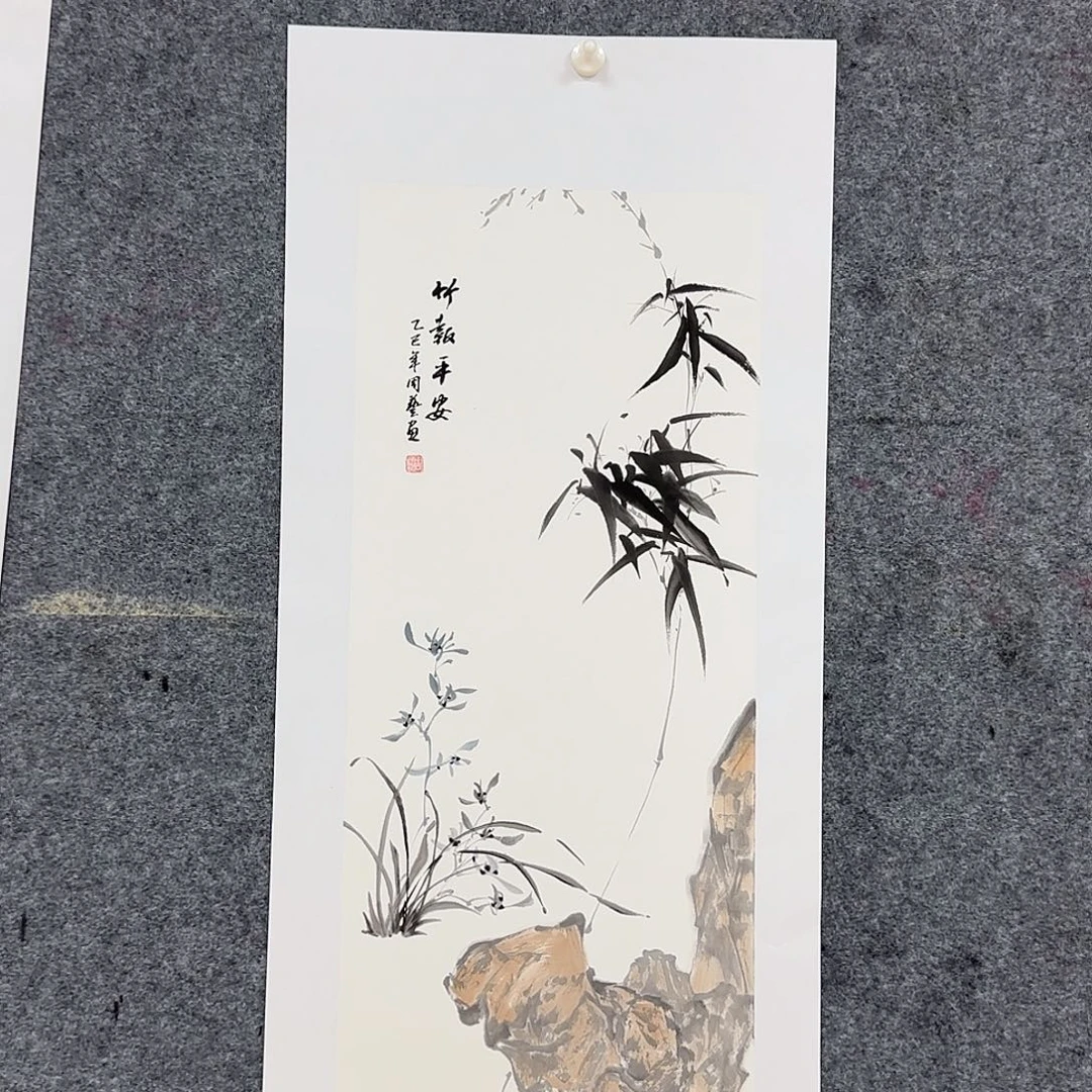 国画国画作品山水花鸟