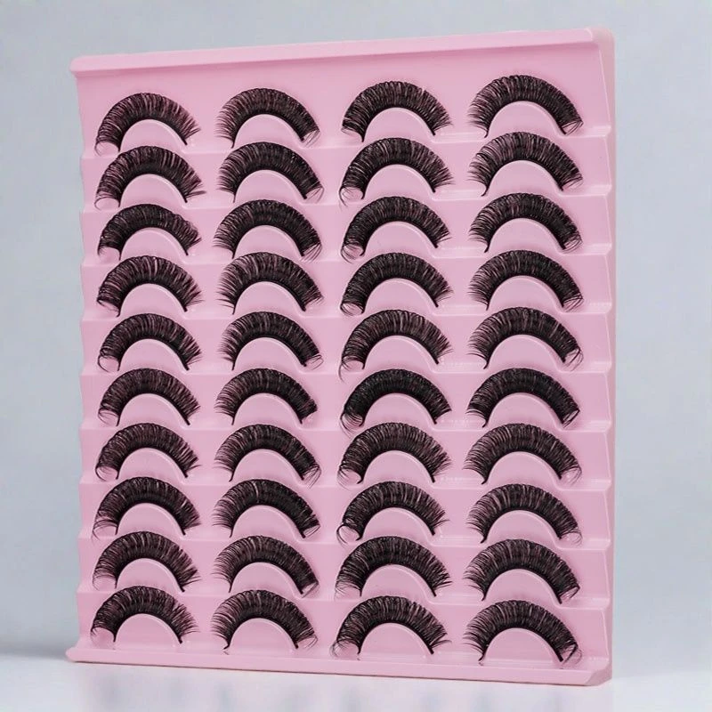 新款欧美风假睫毛俄罗斯卷仿真cos网红演出舞台浓密睫毛假睫毛