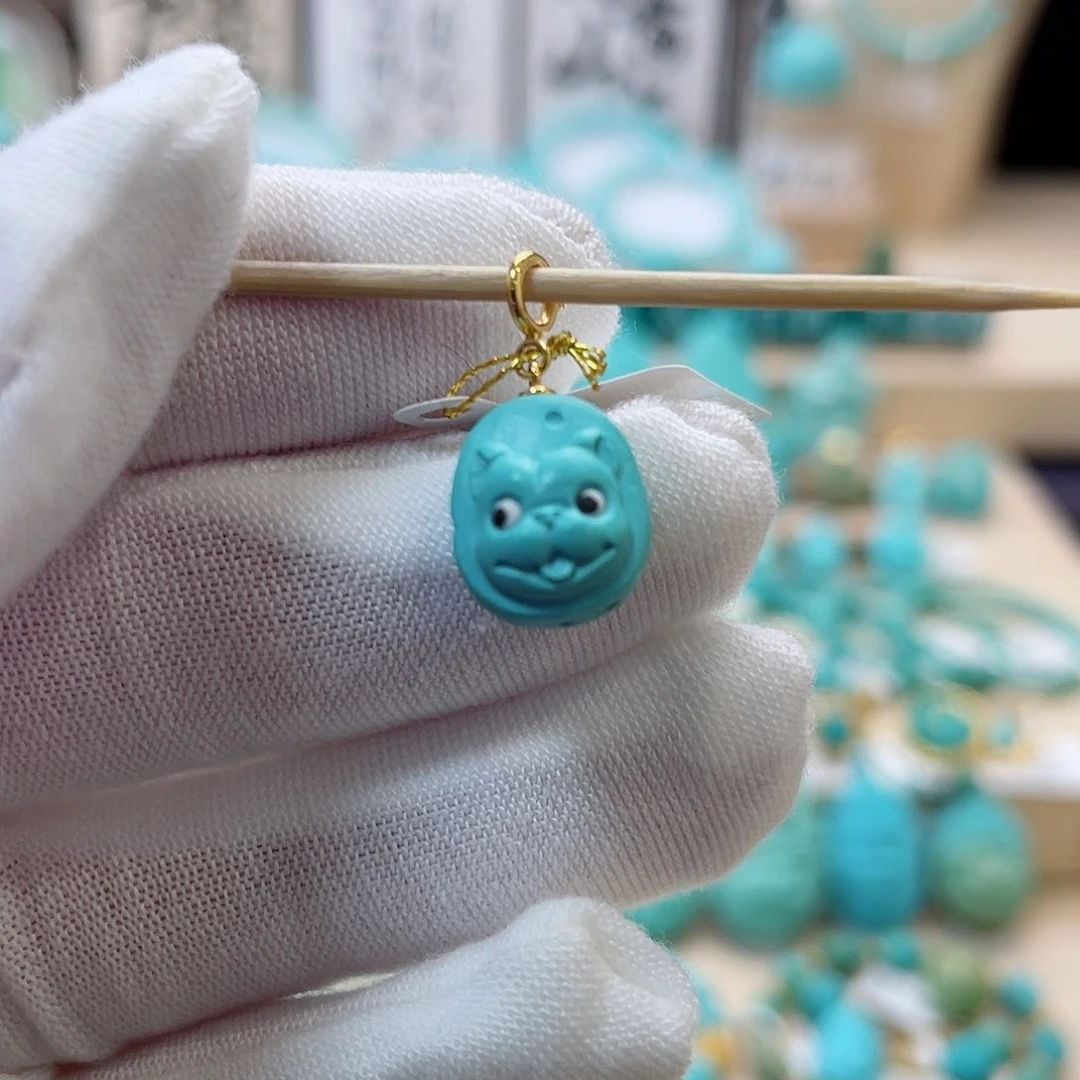 绿松石珠宝奇石未镶嵌