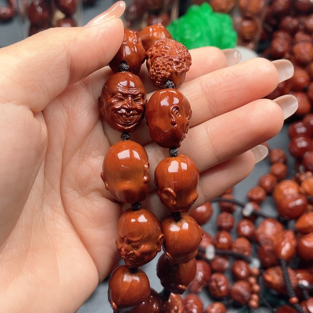 蕶***﹎橄榄核手串十八罗汉