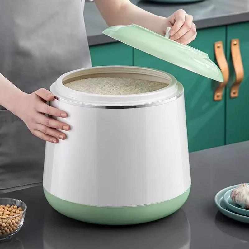 家用ABS高品质密封米桶面桶带量杯约10斤