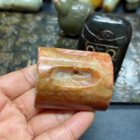 吊坠白玉菩提把件