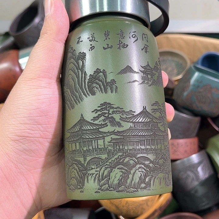 茶杯紫砂全手工紫砂主人杯