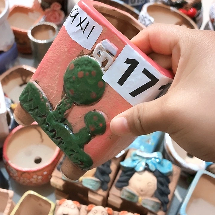 多肉花盆满15包邮