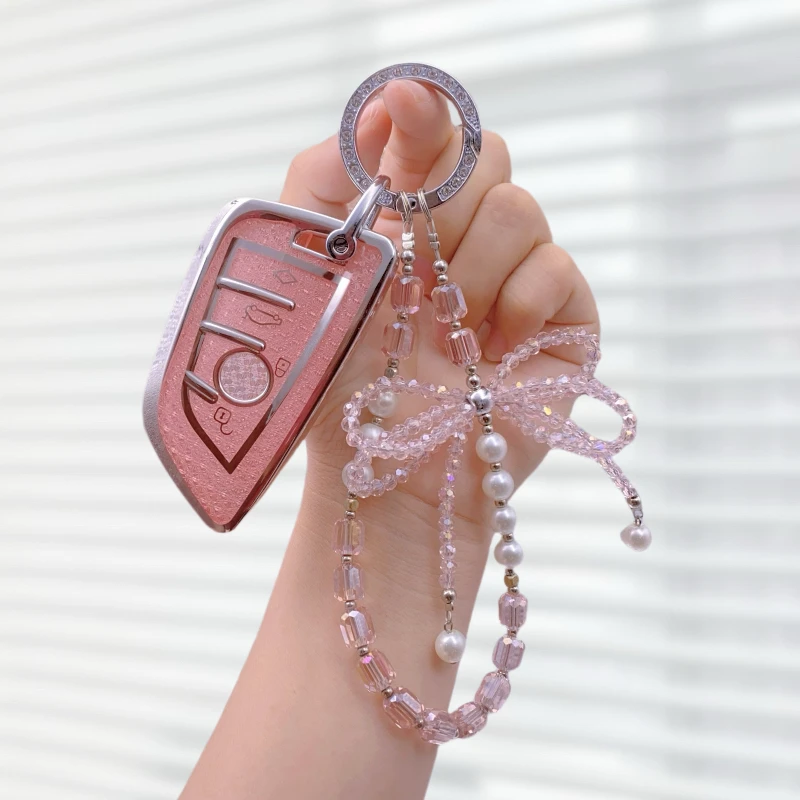 适用宝马钥匙套5系3系525li包530刀锋320li新款x1x2x3x5女ix3壳扣