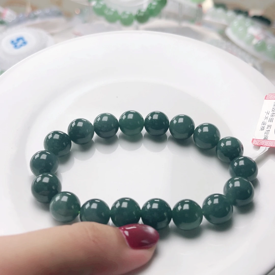 未镶嵌手链翡翠珠串卡11.8