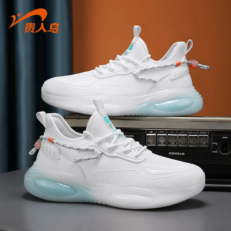 贵人鸟男鞋夏季新款椰子鞋轻便减震透气运动鞋百搭休闲鞋子男士男