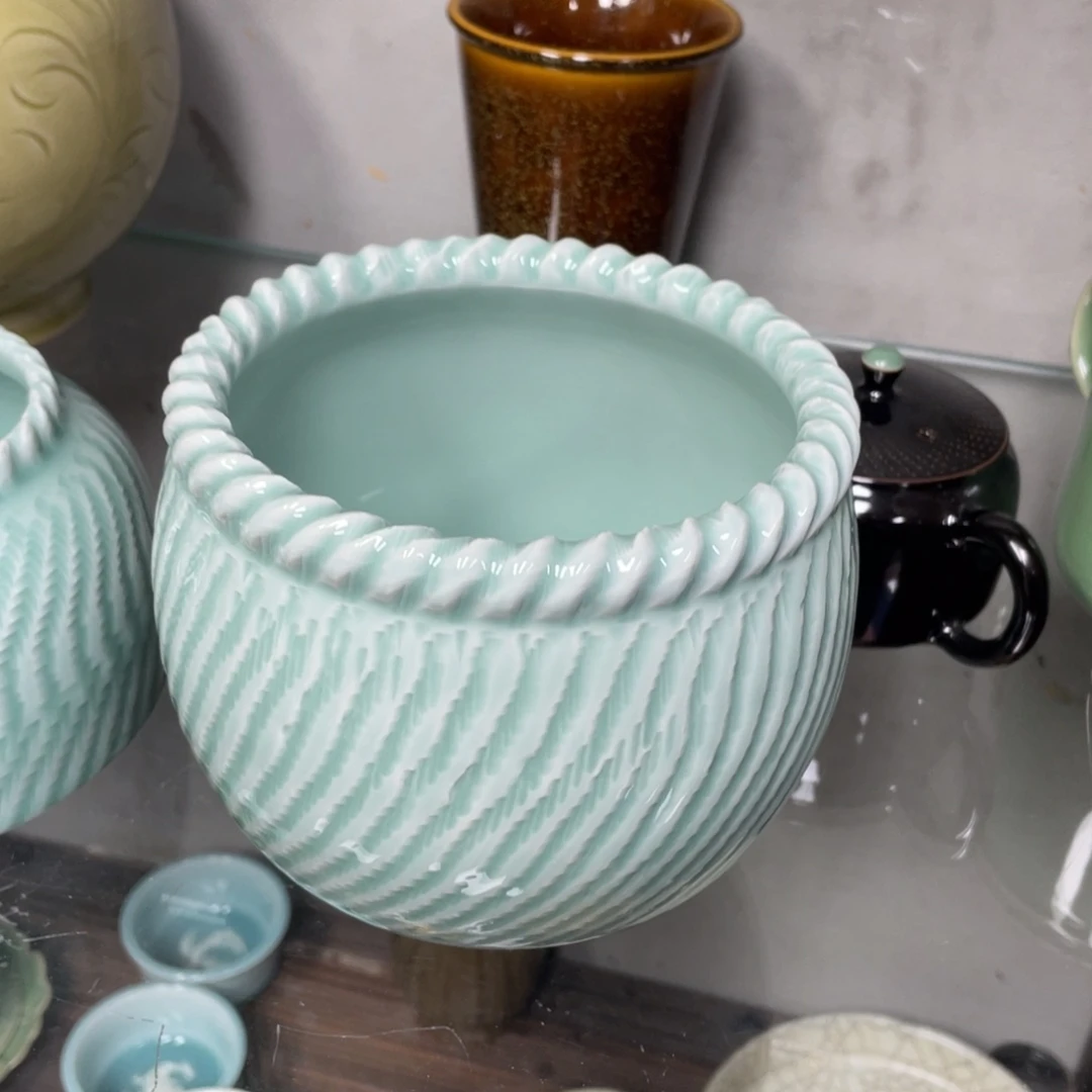 似**谊福利青瓷茶具杯子