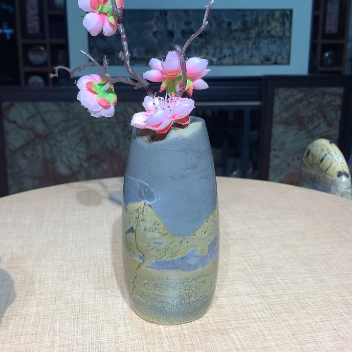 广西国画石摆件，观赏收藏