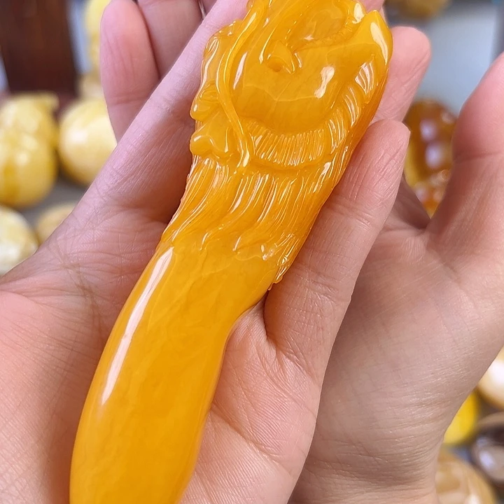 蜜蜡颈饰未镶嵌小**€蜜蜡