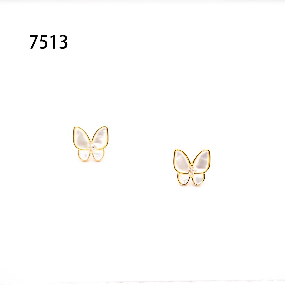 铜合金耳饰 设计师款耳饰～7513