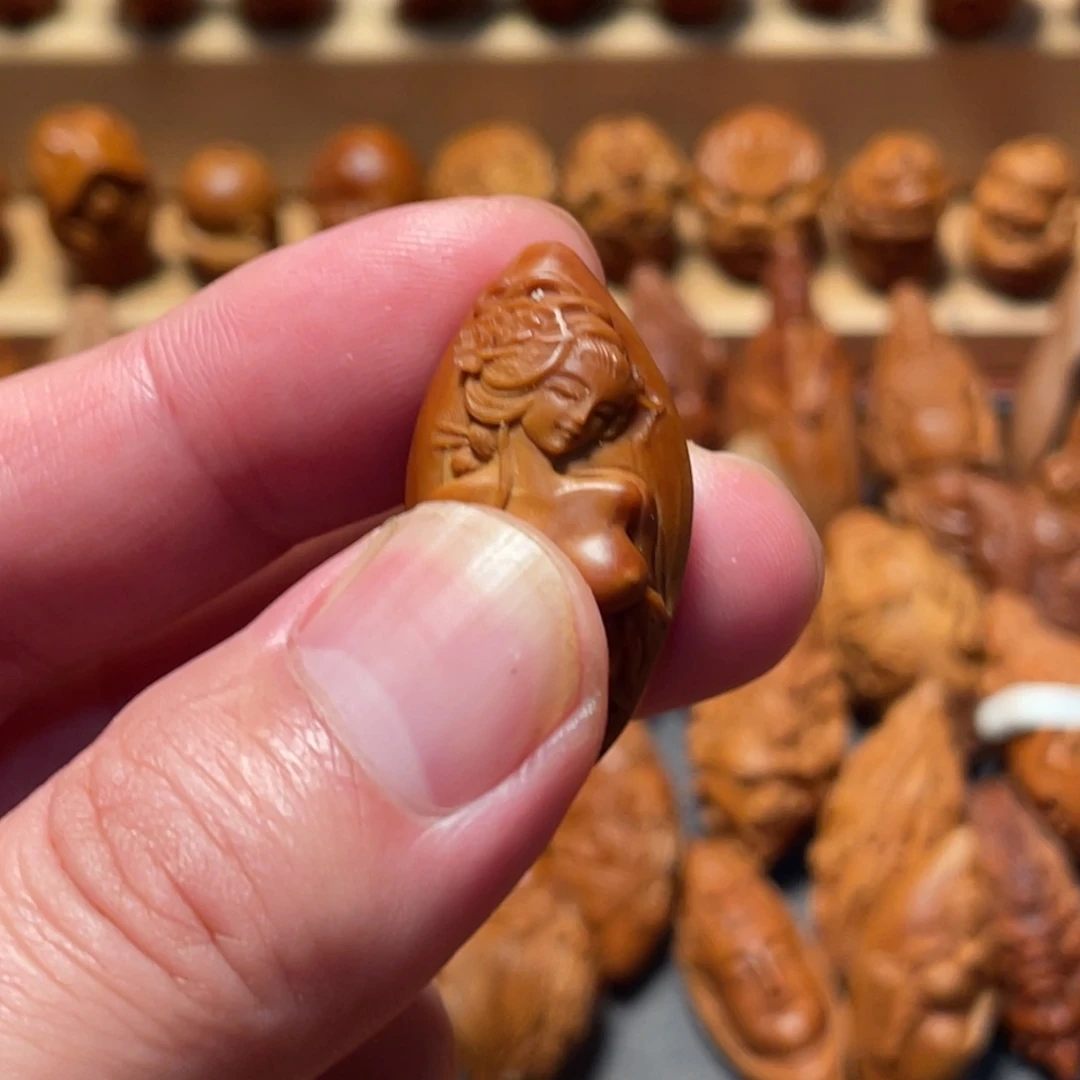 橄榄核手串/手链西施美女