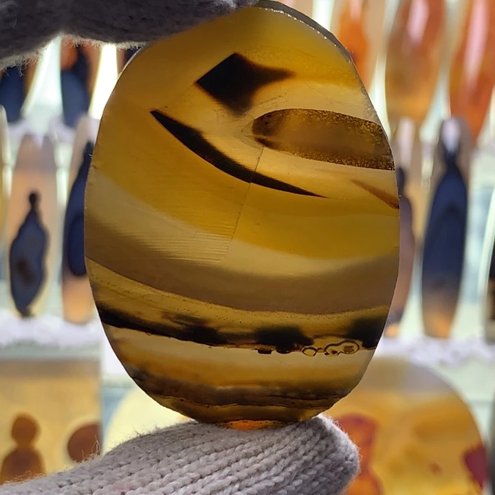 未镶嵌玛瑙/玉髓珠宝半成品158