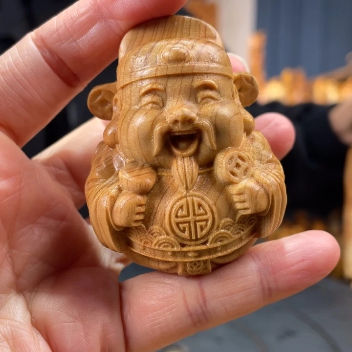 柏木（崖柏）手把件